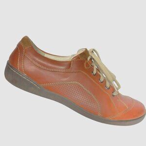 Clarks Privo Mens Brown Leather Oxford Shoes Size 8.5 M